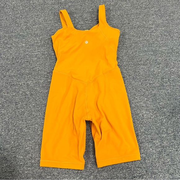 Lululemon Align Onesie 8" Autumn Orange - Picture 3 of 5